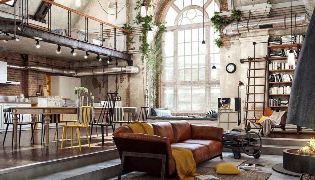 Estilo de decoración: Industrial